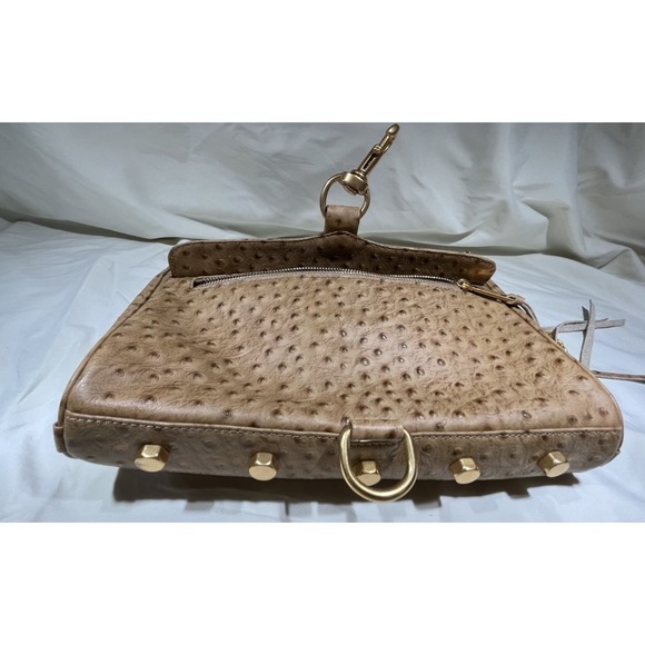 REBECCA MINKOFF Large MAC Taupe Crossbody Leather Purse - Picture 5 of 15